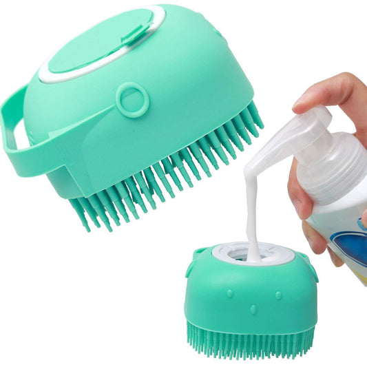 Shampooing pour chien de compagnie Brosse de massage Peigne de massage