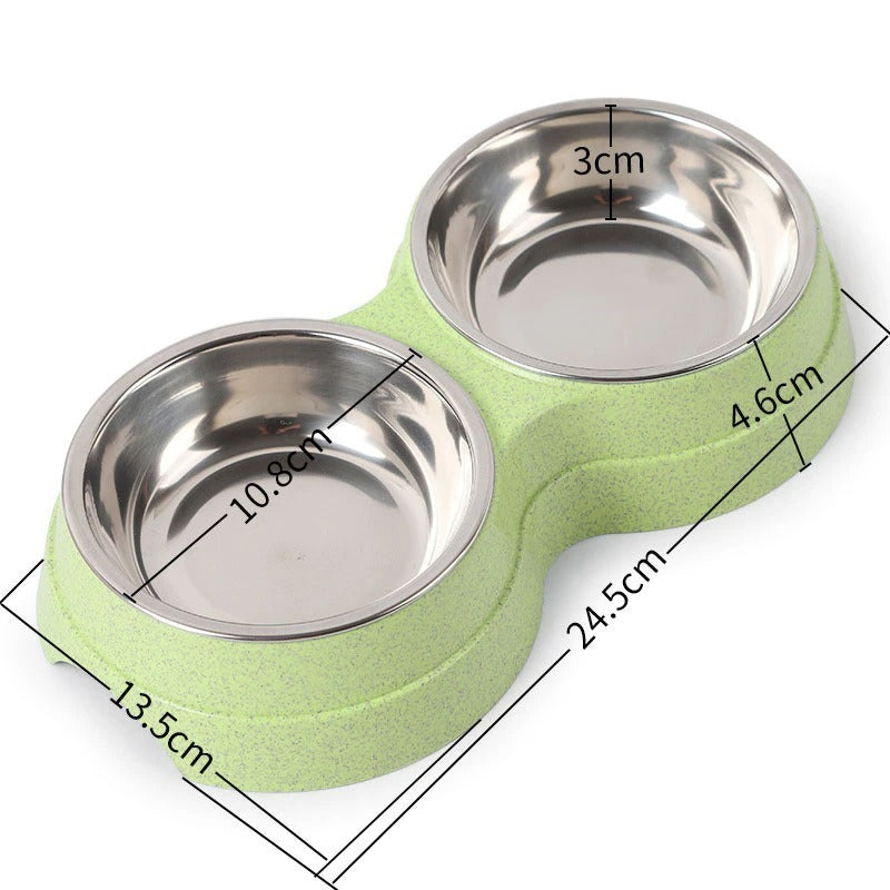 Bols doubles pour animaux