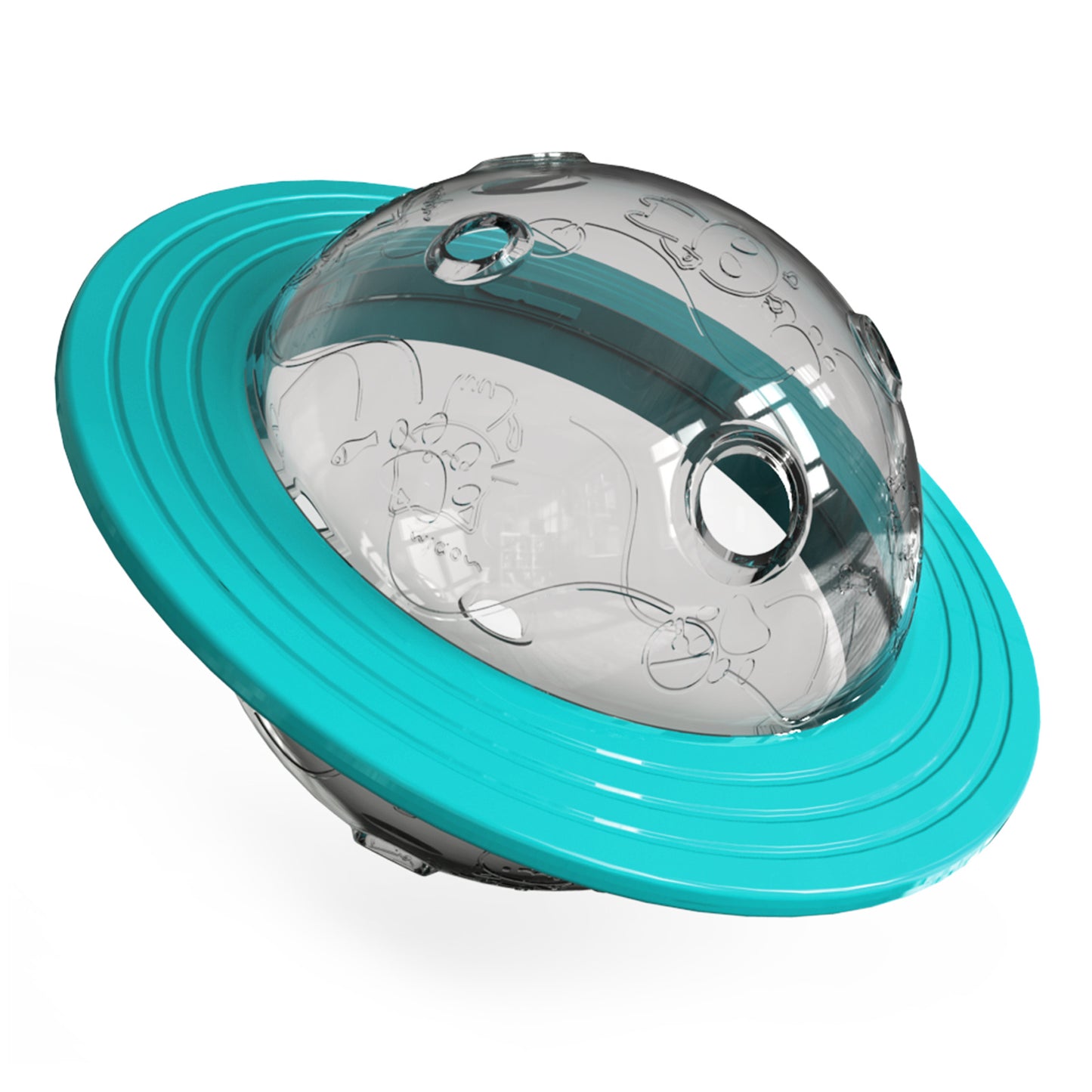 Chien interactif fuite de nourriture distribution boule de friandise pour petits grands chiens améliorer le jouet d'entraînement du QI chiot jouet de teckel à alimentation lente