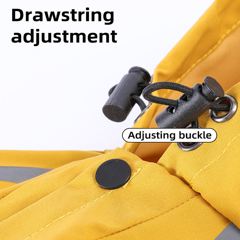 Imperméable pour chien avec veste de pluie pour chien réfléchissante
