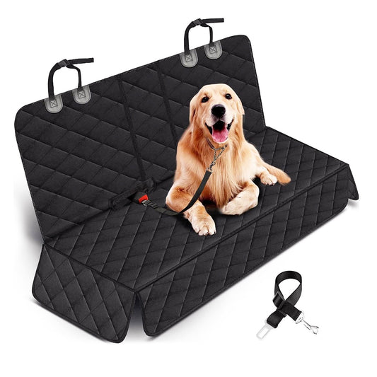 Housse de siège de voiture pour chien Imperméable Anti-rayures Protecteur arrière de voiture pour animaux de compagnie