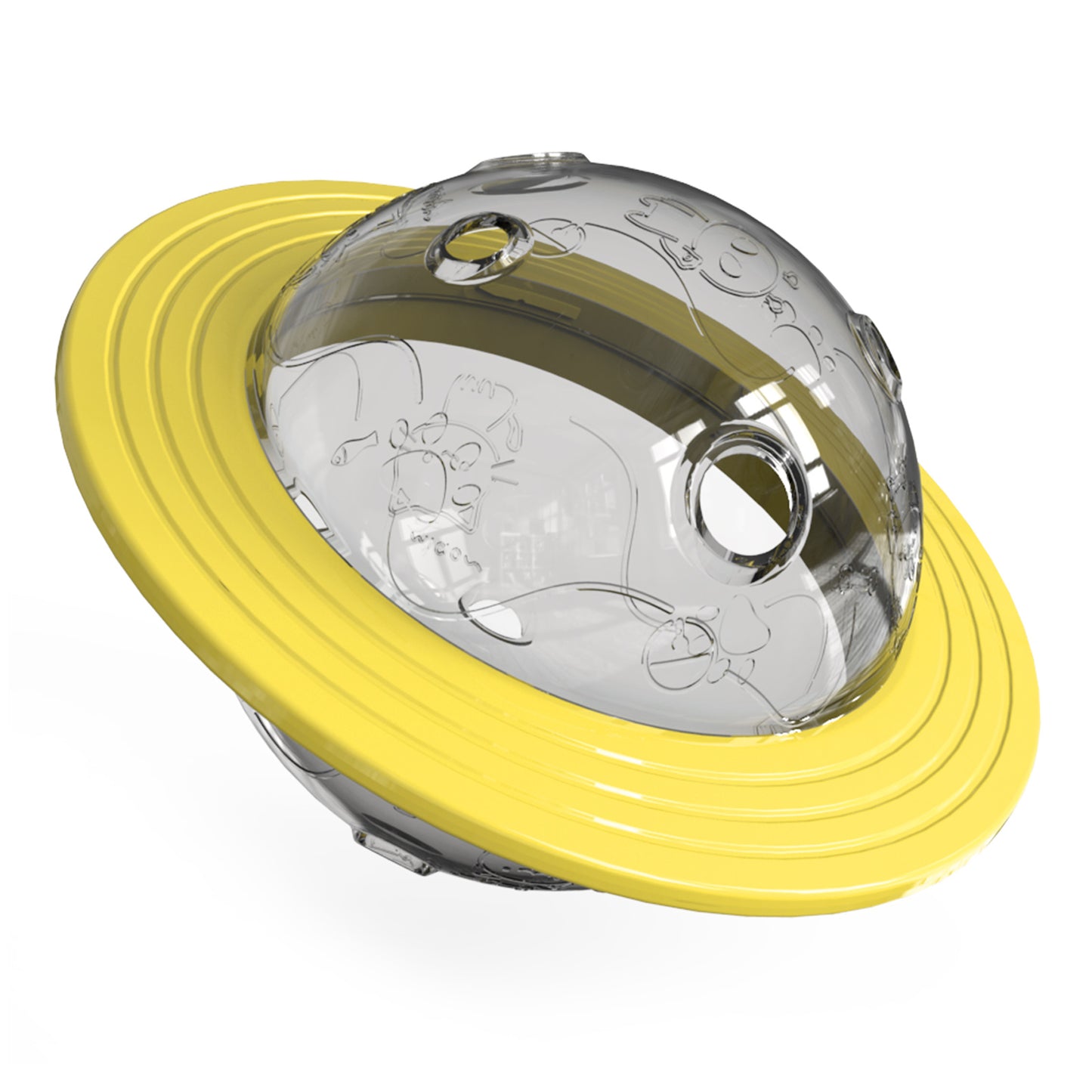 Chien interactif fuite de nourriture distribution boule de friandise pour petits grands chiens améliorer le jouet d'entraînement du QI chiot jouet de teckel à alimentation lente