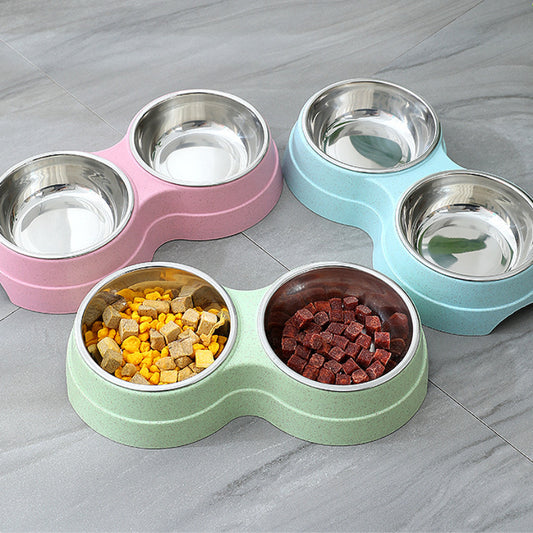 Bols doubles pour animaux