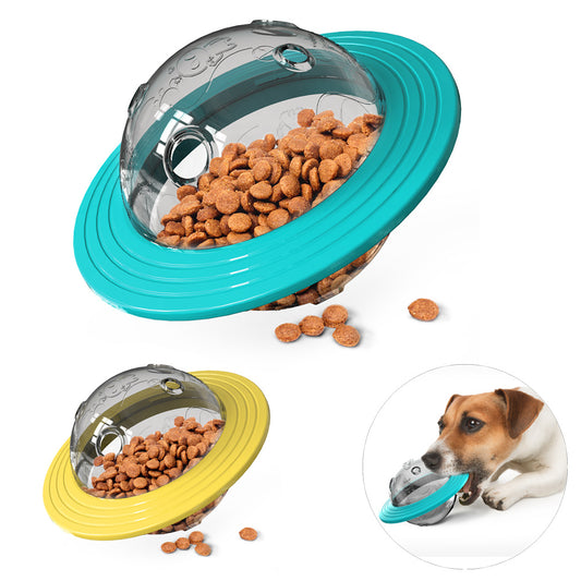 Chien interactif fuite de nourriture distribution boule de friandise pour petits grands chiens améliorer le jouet d'entraînement du QI chiot jouet de teckel à alimentation lente